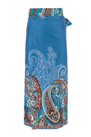 Blue Ethnic Pareo