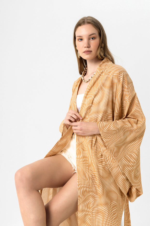 Sand Beige Kaftan