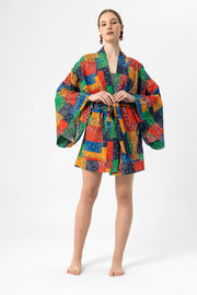 Indian Kısa Kimono