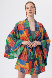 Indian Kısa Kimono