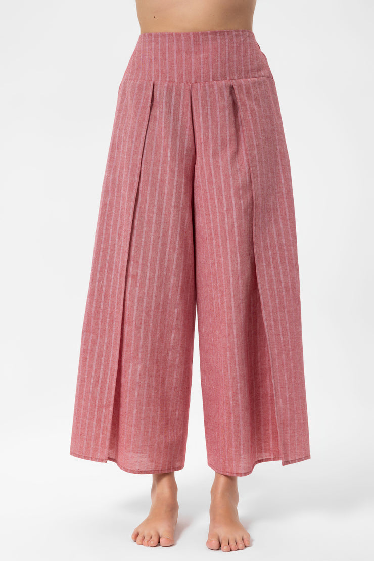 Pink Buldan Yırtmaçlı Pantalon